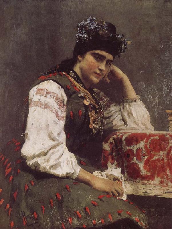 German Raga rice Luowa portrait, Ilia Efimovich Repin